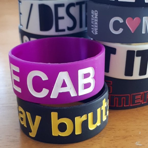 Rubber/Silicone Bracelets - Picture 3 of 10